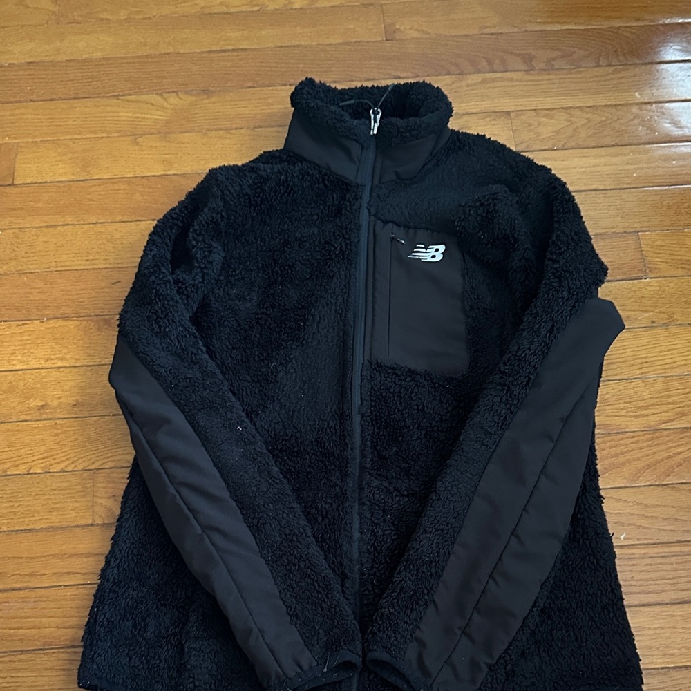 New Balance Black Sherpa Jacket